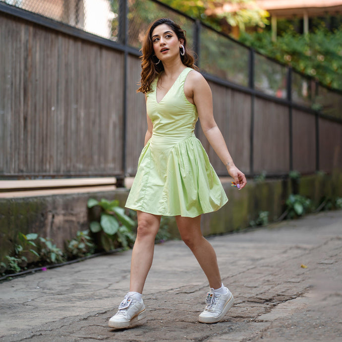 Pistachio Mint short Dress